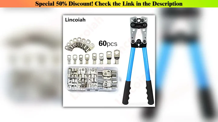 Review HX-50B Cable Lug Crimping Tool for Heavy Duty Wire Lugs,Battery Terminal,Copper Lugs AWG 8-1