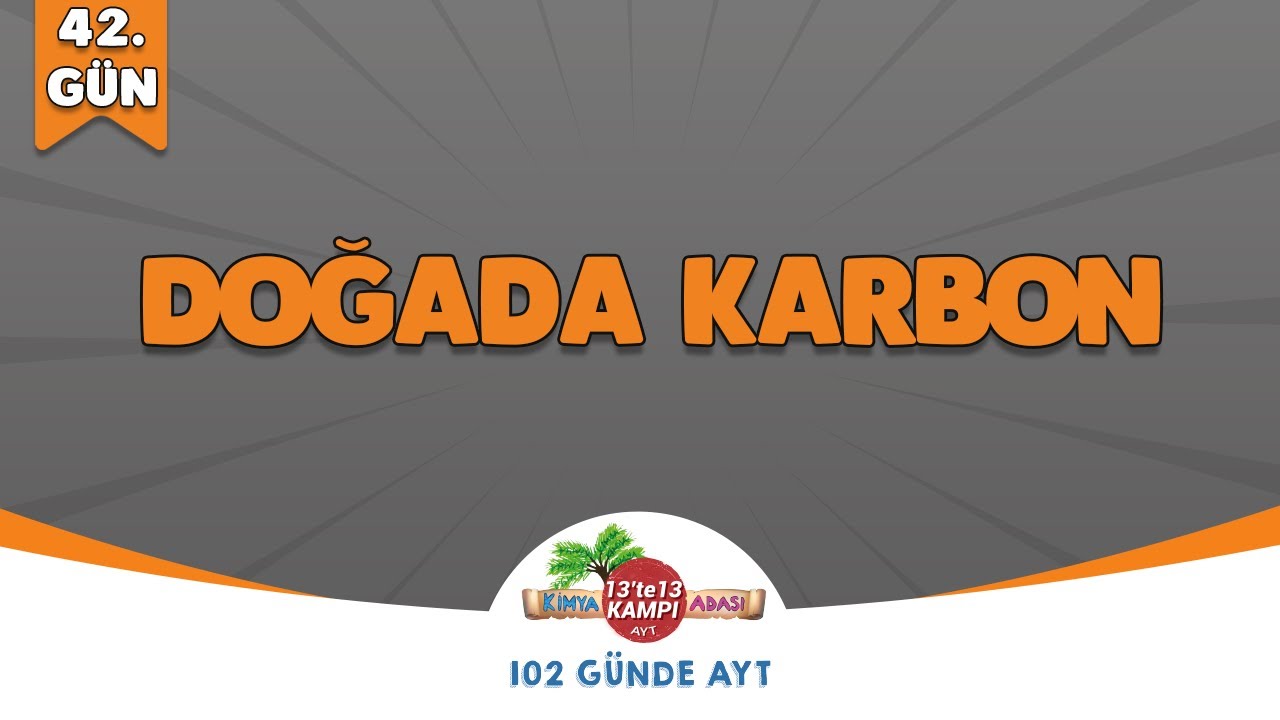 📌42.GÜN l Doğada Karbon 🤓 Kimya Adası 