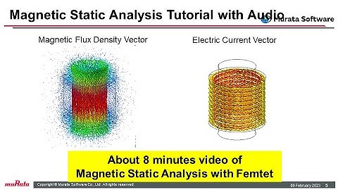 Magnetic Static Analysis Tutorial