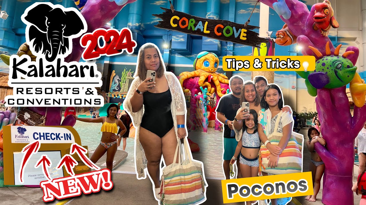 Kalahari Resorts Poconos PA 2024 I Tips & Tricks I Room Tour I Vlog #313