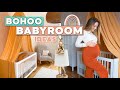 Babyzimmer Transformation (for Baby Girl!) | Babyzimmer Einrichten 🍼 | Boho Nursery Makeover!