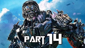 Transformers Rise of the Dark Spark Walkthrough Gameplay Part 14 - Extinction (PS4)