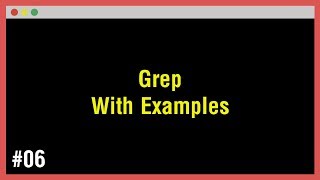 [Arabic] Learn Command Line #06 - Grep With Examples