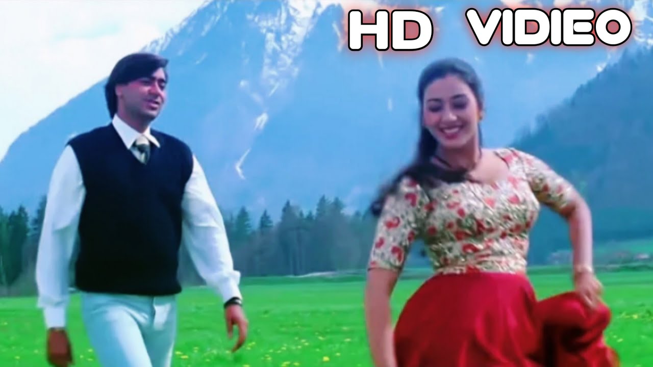 Saathi Mere Tere Bina 4k HD video  Ithas 1997  Alka Yagnik Kumar Sanu  Anuradha Paudwal 