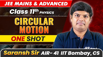 Circular Motion in 1 Shot - All Concepts Covered | JEE Main & Advanced | Class 11 Physics