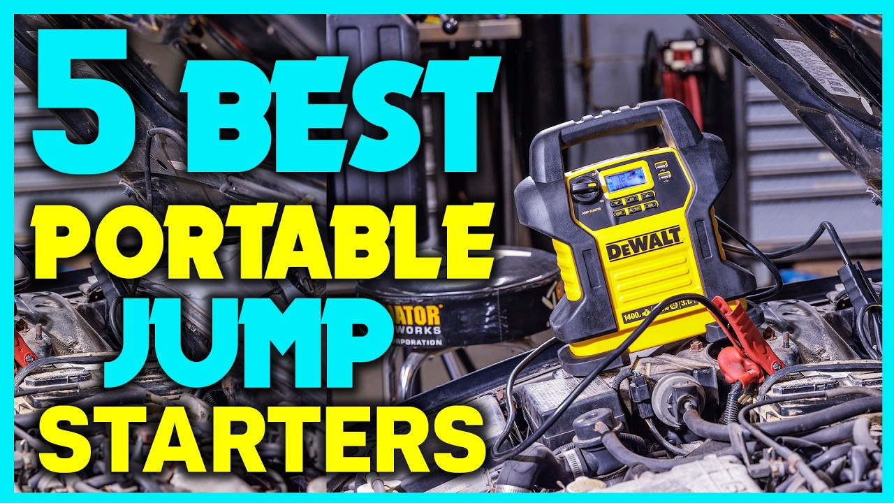 ✅Best Portable Jump Starters Reviews - Best Portable Car Battery Jump Starter 2025