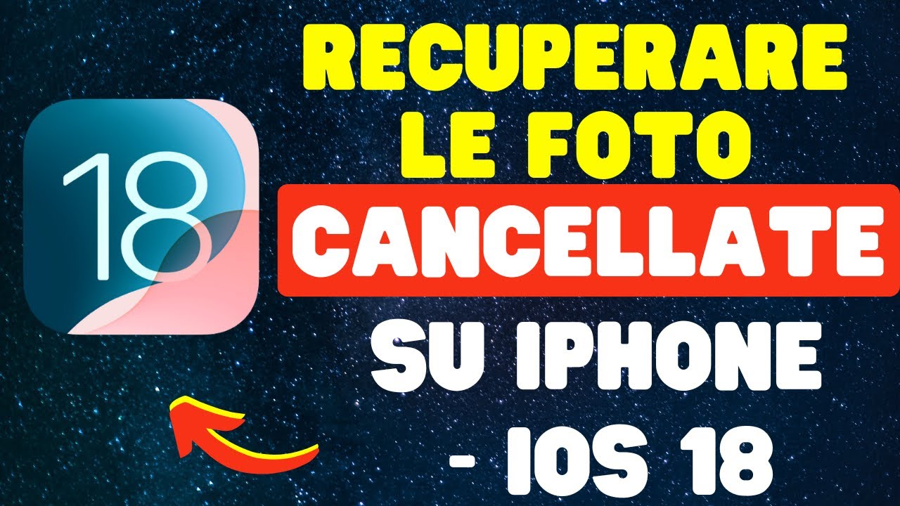 Come recuperare le foto cancellate su iOS 18 - YouTube