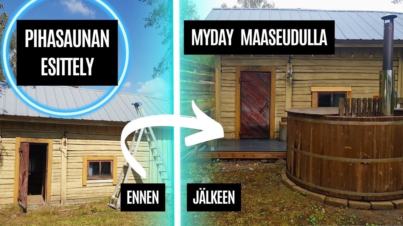 Sauna remontti pikku budjetilla #sauna #diy #remontti