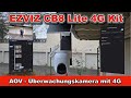 EZVIZ CB8 Lite 4G Kit Test – Akku- & Solar - Überwachungskamera mit 360° & WLAN / 4G im Praxistest