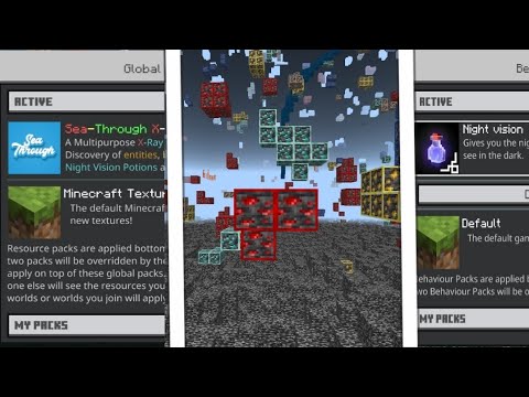 X Ray Night Vision Java minecraft 1.19/night vision addon/and/X-ray addon/minecraft pe/TAP👉 ...