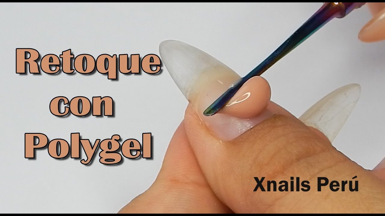 Retoque o Refill de uñas con Polygel / Xnails Peru