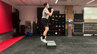 Reverse Low Box Jump (Continuous)