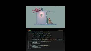 3d gift using html, css and js