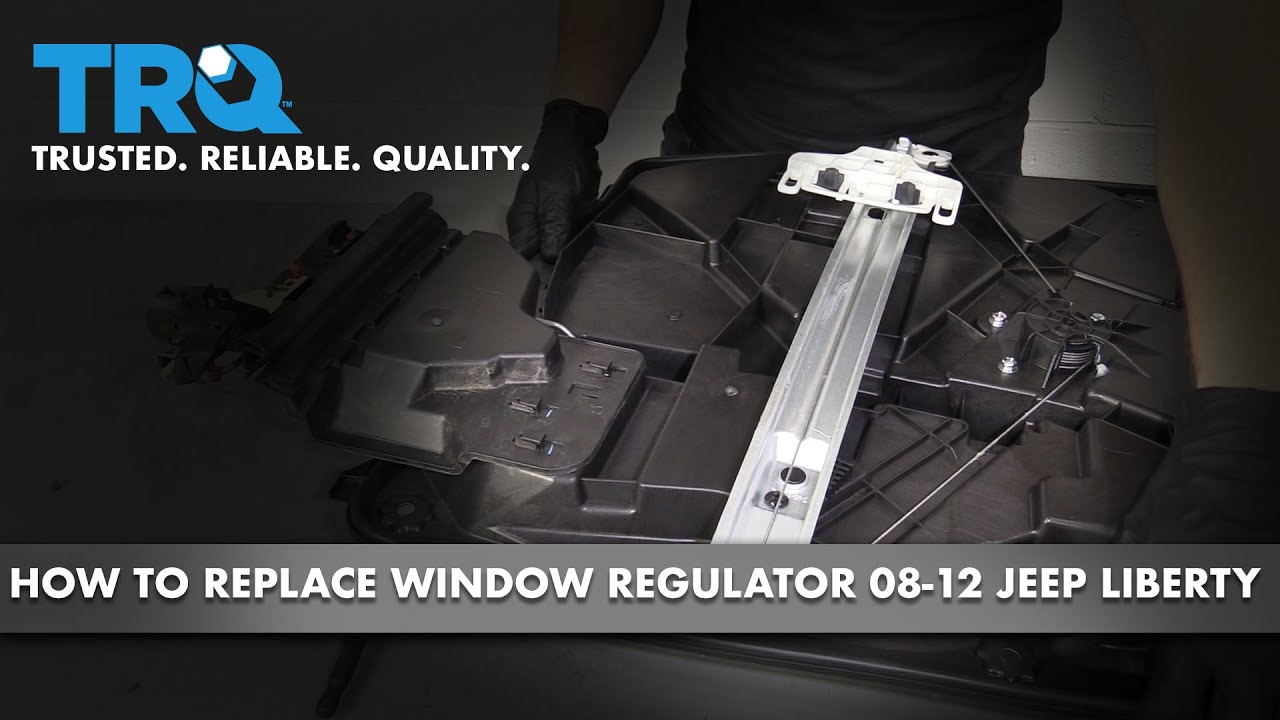 How to Replace Window Regulator 08-12 Jeep Liberty - YouTube
