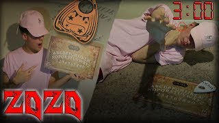 (ATTACKED BY ZOZO) DO NOT PLAY OUIJA BOARD AT 3 AM! 3 AM CHALLENGE GONE WRONG!