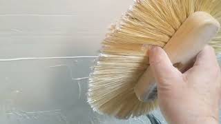 DIY Matching texture on a ceiling repair