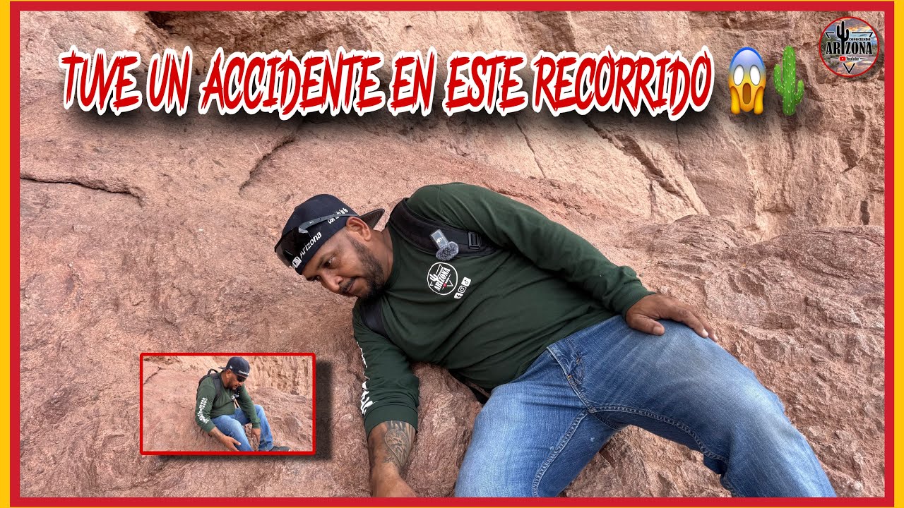 Tuve un fuerte accidente en este recorrido 🌵🌅