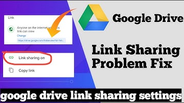 Google Drive Link Sharing Problem | How To Fix Google Drive Link Sharing Problem