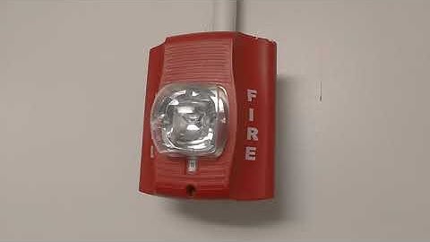 System Sensor SR SpectrAlert Advance Fire Alarm Strobe