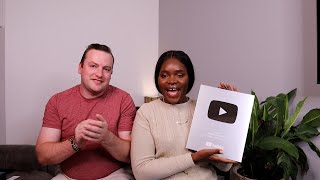 WE FINALLY DID IT!! Our First YOUTUBE PLAY BUTTON!