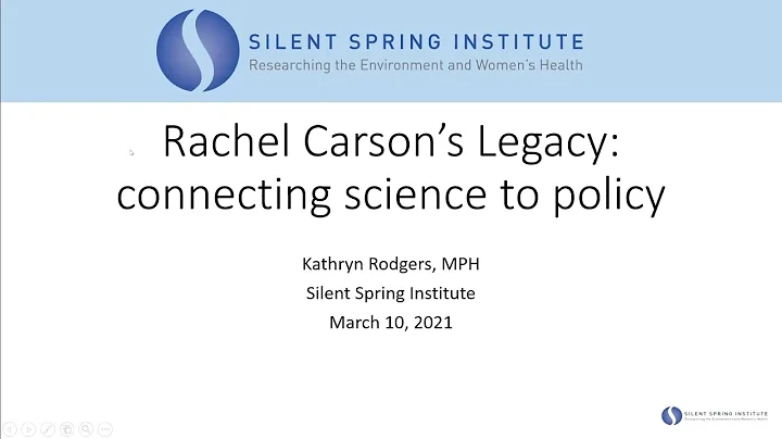 Kathryn Rodgers - Green Science Policy Science and...