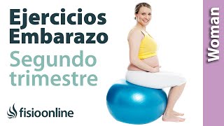 Ejercicios BÁSICOS para el SEGUNDO TRIMESTRE de EMBARAZO🤰🏼 screenshot 1