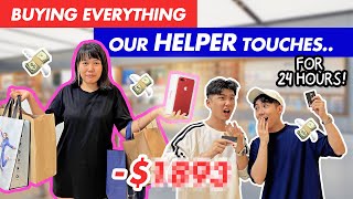Buying EVERYTHING our HELPER TOUCHES for 24 Hours!!!