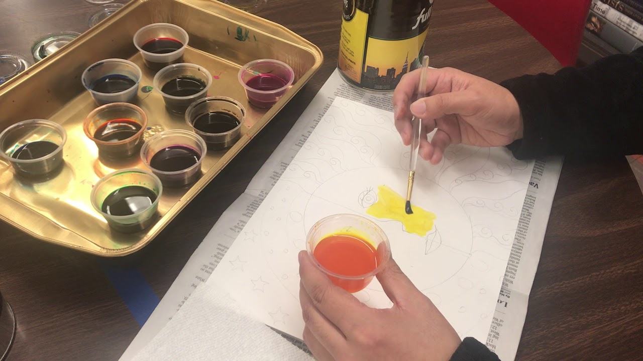 Blick Liquid Water Color Demonstration