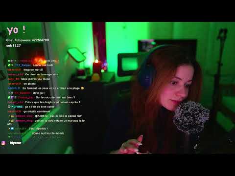 ASMR LIVE  : On discute et un max de triggers ! (NO PUB)