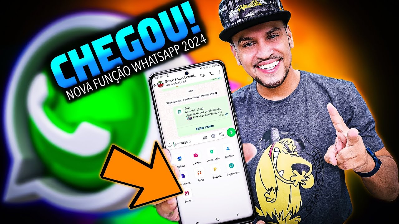 CHEGOU NOVO BOTÃO DO WHATSAPP QUE TRÁS FUNÇÃO INÉDITA EM 2024 - RECURSO ...