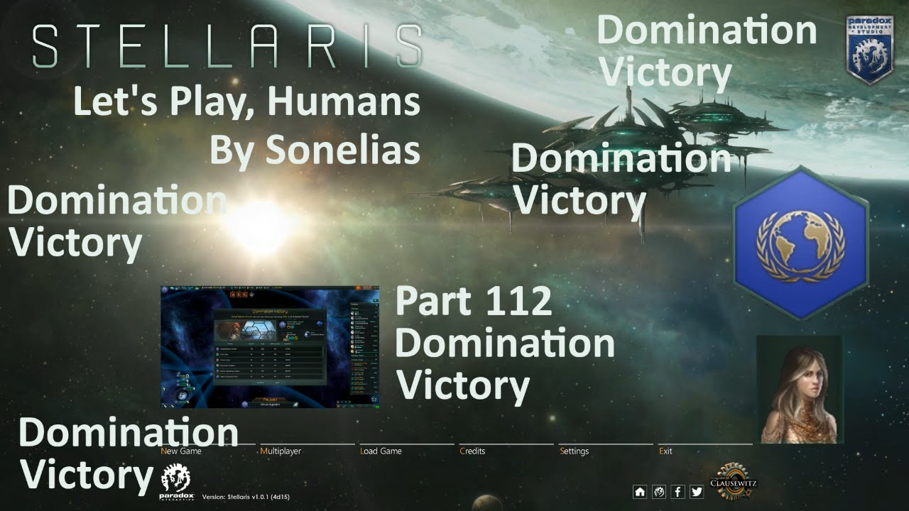 Let's Play: Stellaris - Humans - Part 112 - Domination victory (Final ...