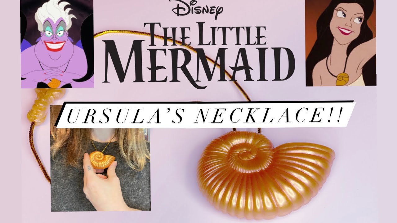 2023 Disney New Movie The Little Mermaid Ariel Singing Seashell Necklace  NEW | eBay