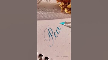 How To : Copperplate Calligraphy for Beginners |100 GSM Unicorn Notebook |MENORAH STATIONERY
