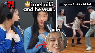 Minji's true feelings about Enhypen Niki interaction...