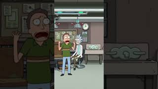 Rick and Morty (season 7) - Rick and Jerry mind swap #shorts