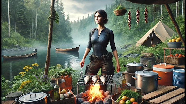 The Food Was Gone — The Humans Fished, Smoked Meat, and Built a Riverside Kitchen | HFY Story