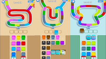 Beads Out | Levels 41–50 Gameplay Walkthrough | Satisfying Puzzle Game | Android & iOS 2025