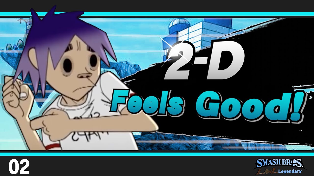 Smash Bros Lawl Legendary Character Moveset:  2-D