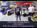 They drove from Baltimore to NC to program 2010 Mercedes Benz c300 ESL emulator w207 no start crank