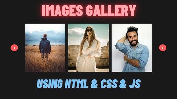 Image Gallery Using JavaScript | Horizontal Scrolling Using JavaScript