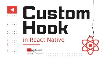 Building Your Own Hooks in React Native | Custom Hook for API | Advanced React Native | Axios Hook