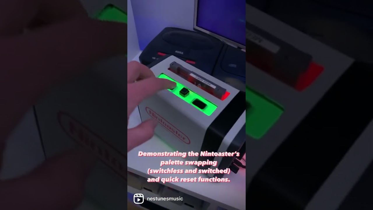 The Nintoaster - A custom NES console (RGB, Multi-Out, switchless palette swap, region free etc.)