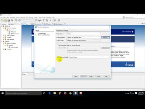How to Open Java File Using Netbeans - 2017