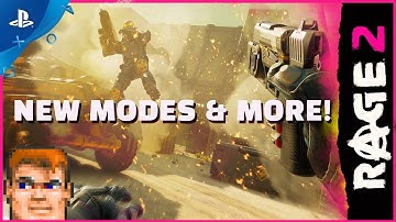Rage 2 - Insanity Never Ends - New Modes & More | PS4