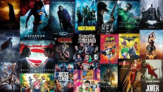 DC Movies Box office Collection | 2005 to 2020 | DC | List Edu
