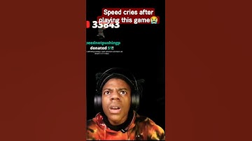 Speed cries after plays horror game?!?!😭🤣💀 #ishowspeed #funny #like #subscribe #shorts