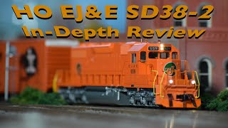 HO EJ&E SD38-2 Overview Detail & Sound