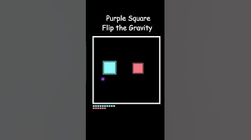 The gravity can change in this one #square #simulation #coding #battle #color #gravity #1v1 #shapes