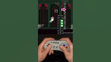 This SHELL JUMP LEVEL is INSANE! #shorts #kaizo #mario