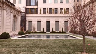 Restoration of the 70th Street Garden at the Frick Collection, New York